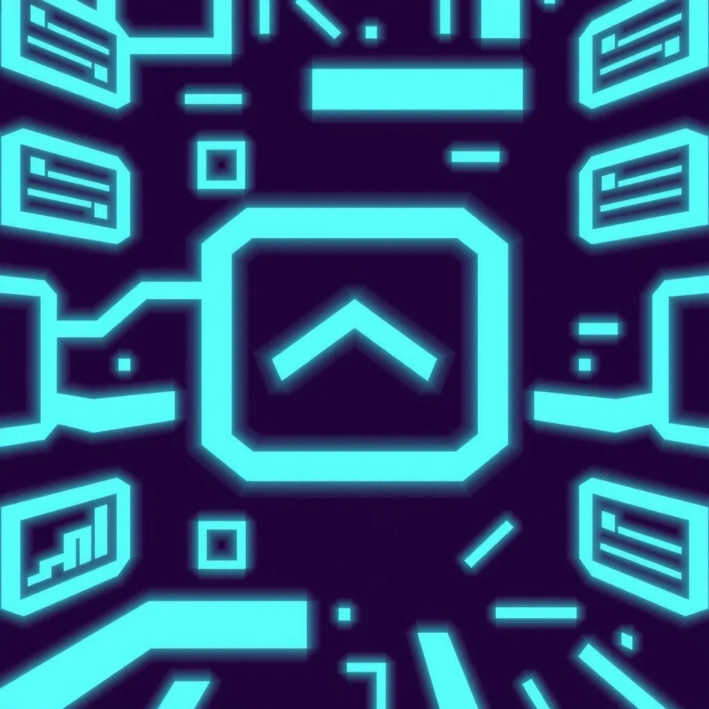 Data usage concept art